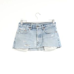 Jean Vintage Mini Levi Skirt